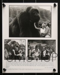 2x578 MIGHTY JOE YOUNG presskit w/ 5 stills 1998 giant ape in Hollywood, survival is an instinct!