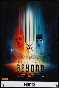 2y068 STAR TREK BEYOND teaser Aust 1sh 2016 incredible, completely different sci-fi art!