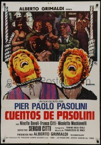 2y082 BAWDY TALES Spanish 1977 Storie Scellerate, Pier Paolo Pasolini sex, Sandro Symeoni!