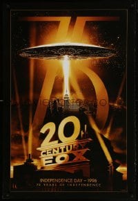 2z397 20TH CENTURY FOX 75TH ANNIVERSARY 27x40 commercial poster 2010 image from Independence Day!