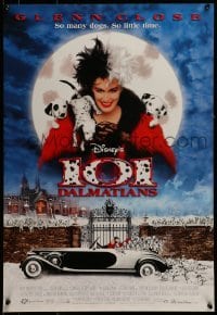 2z598 101 DALMATIANS 19x27 special poster 1996 Walt Disney, McDonalds promotion!