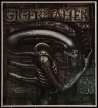 2z611 ALIEN 20x22 special poster 1990s Ridley Scott sci-fi classic, cool H.R. Giger art of monster!