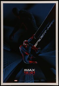 2z930 AMAZING SPIDER-MAN mini poster 2012 art of Andrew Garfield by Laurent Durieux!