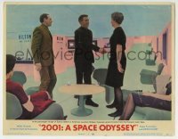 3c236 2001: A SPACE ODYSSEY LC #2 1968 Stanley Kubrick, William Sylvester greets Russian friends!