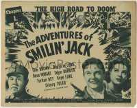 3c009 ADVENTURES OF SMILIN' JACK chapter 1 TC 1942 Tom Brown, Sidney Toler, The High Road to Doom!