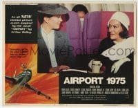 3c251 AIRPORT 1975 LC #6 1974 close up of Karen Black & Gloria Swanson sitting on airplane!