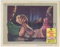 3c272 APPALOOSA LC #7 1966 great close up of Marlon Brandon arm wrestling by scorpion on table!