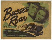 3c037 BUSSES ROAR TC 1942 cool precursor to Speed with runaway bus filled with dynamite!