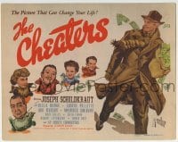 3c045 CHEATERS TC 1945 Joseph Schildkraut w/lots of cash, the picture that can change your life!