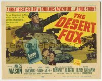3c057 DESERT FOX TC 1951 James Mason as Field Marshal Erwin Rommel in World War II Africa!