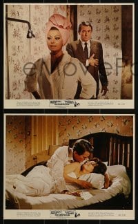 3d121 ARABESQUE 3 color 8x10 stills 1966 sexy Sophia Loren & Gregory Peck, directed by Stanley Donen