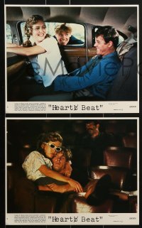 3d045 HEART BEAT 8 8x10 mini LCs 1980 Nick Nolte as Neal Cassady, Spacek, John Heard as Jack Kerouac