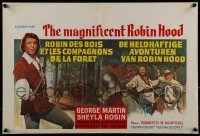 3f423 IL MAGNIFICO ROBIN HOOD Belgian 1970 George Martin, Spela Rozin, completely different art!