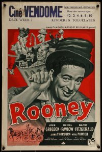 3f457 ROONEY Belgian 1958 Barry Fitzgerald, as Irish as the Blarney and as funny as they come!