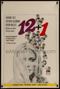 3f474 TWELVE CHAIRS Belgian 1969 Sharon Tate, Orson Welles, Vittorio De Sica!