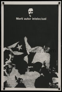 3f366 MARTI AUTOR INTELECTUAL Cuban R1990s Niko art, about the Cuban poet, Jose Marti!