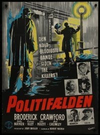3f237 MOB Danish 1953 Broderick Crawford, Betty Buehler & Richard Kiley, gangsters by K. Wenzel!