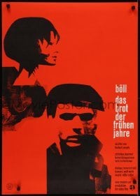 3f721 DAS BROT DER FRUHEN JAHRE German 1962 directed by Herbert Vesely, cool art by Haller!