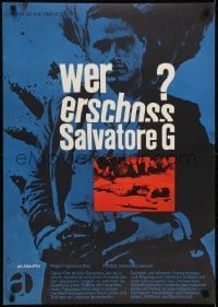 3f778 SALVATORE GIULIANO German 1963 life & death of Sicily's outstanding outlaw, different!