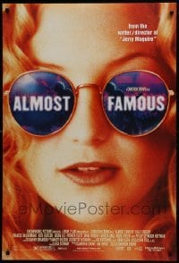 3g082 ALMOST FAMOUS DS 1sh 2000 Crowe directed, close-up image of super-sexy Kate Hudson!