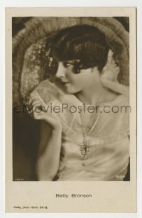 3h022 BETTY BRONSON 1701/1 German Ross postcard 1930s great profile portrait of the pretty actress!