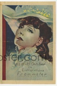 3h043 ANNA KARENINA German herald 1936 Greta Garbo, Fredric March, Bartholomew, different SN art!