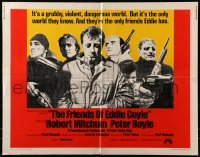 3j648 FRIENDS OF EDDIE COYLE int'l 1/2sh 1973 Robert Mitchum in a grubby, violent, dangerous world!