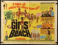 3j656 GIRLS ON THE BEACH 1/2sh 1965 Beach Boys, Lesley Gore, LOTS of sexy babes in bikinis!