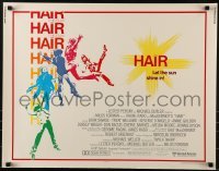 3j670 HAIR 1/2sh 1979 Milos Forman musical, Treat Williams, let the sun shine in!