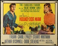 3j699 HOUND-DOG MAN 1/2sh 1959 Fabian starring in his first movie with pretty Carol Lynley!