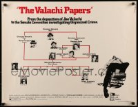 3j961 VALACHI PAPERS 1/2sh 1972 directed by Terence Young, great mob action images!