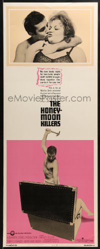 3j168 HONEYMOON KILLERS insert 1970 anti-romantic Shirley Stoler & Tony Lo Bianco, different!