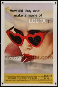 3k017 LOLITA S2 recreation 1sh 2002 Stanley Kubrick, sexy Sue Lyon with heart sunglasses & lollipop!