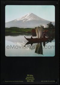 3k548 100 JAHRE JAPANISCHE PHOTOGRAPHIE 1885-1985 24x33 German art exhibition 1985 Mount Fuji!