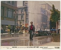 3m076 DIRTY HARRY 8x10 mini LC #7 1971 great image of Clint Eastwood walking street with gun drawn!