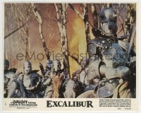 3m079 EXCALIBUR 8x10 mini LC #6 1981 the legend of King Arthur directed by John Boorman!