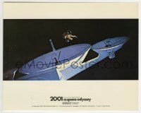 3m059 2001: A SPACE ODYSSEY Cinerama color English FOH LC 1968 astronaut floating in space!