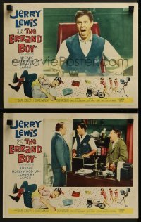 3r930 ERRAND BOY 2 LCs 1962 wacky images of screwball Jerry Lewis!