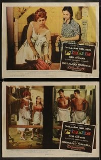 3r969 PICNIC 2 LCs 1956 great images of William Holden, Cliff Robertson, Betty Field, Strasberg!