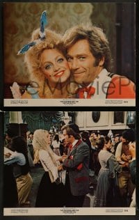 3r104 DUCHESS & THE DIRTWATER FOX 8 color 11x14 stills 1976 images of Goldie Hawn & George Segal!
