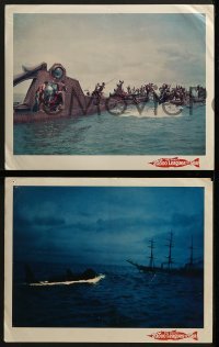 3r776 20,000 LEAGUES UNDER THE SEA 3 LCs R1960s Jules Verne classic, cool ocean images!