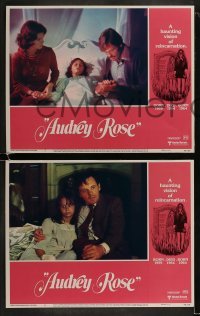 3r034 AUDREY ROSE 8 LCs 1977 Susan Swift, Anthony Hopkins, a haunting vision of reincarnation!