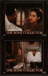 3r062 BONE COLLECTOR 8 LCs 1999 Denzel Washington, Angelina Jolie, Queen Latifah