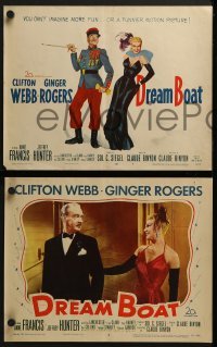 3r102 DREAM BOAT 8 LCs 1952 Ginger Rogers was professor Clifton Webb's co-star, Anne Francis!