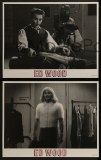 3r803 ED WOOD 3 LCs 1994 Johnny Depp, Patricia Arquette, directed by Tim Burton!