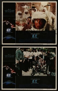 3r684 E.T. THE EXTRA TERRESTRIAL 4 LCs 1982 Steven Spielberg classic, Henry Thomas, Drew Barrymore!
