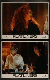 3r119 FLATLINERS 8 LCs 1990 Kiefer Sutherland, Julia Roberts, Kevin Bacon, Baldwin, Oliver Platt