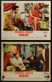 3r515 HARLOW 6 LCs 1965 sexy Carroll Baker in the title role, Buttons, Lansbury!