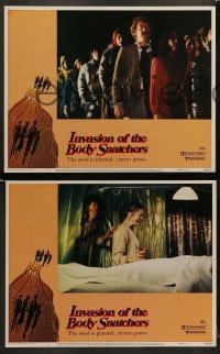 3r433 INVASION OF THE BODY SNATCHERS 7 LCs 1978 Donald Sutherland, classic sci-fi remake!