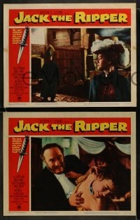 3r714 JACK THE RIPPER 4 LCs 1960 American detective helps Scotland Yard find fabled killer!